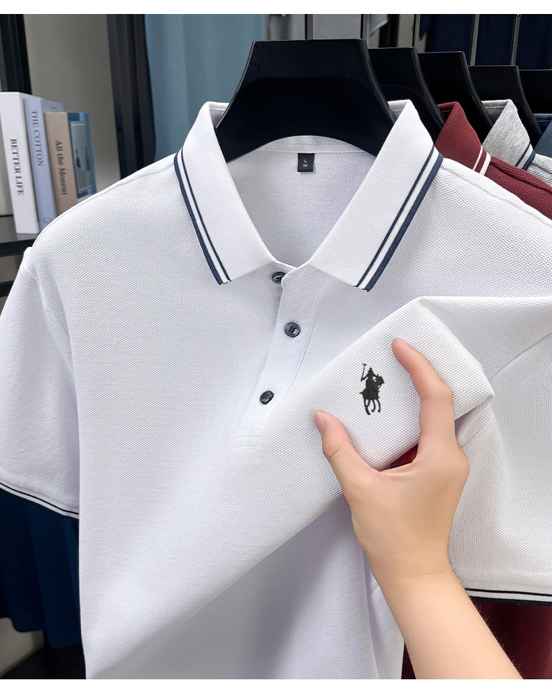 Polo Shirt Pique - Camisa Polo de Verano con Cuello