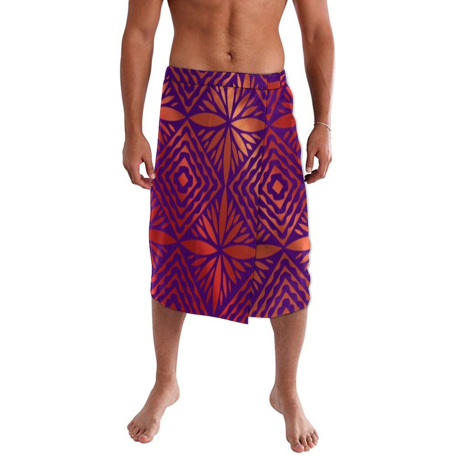 Sarong Men Wrap - Nuevo Pareo de Playa Polinesio Samoa