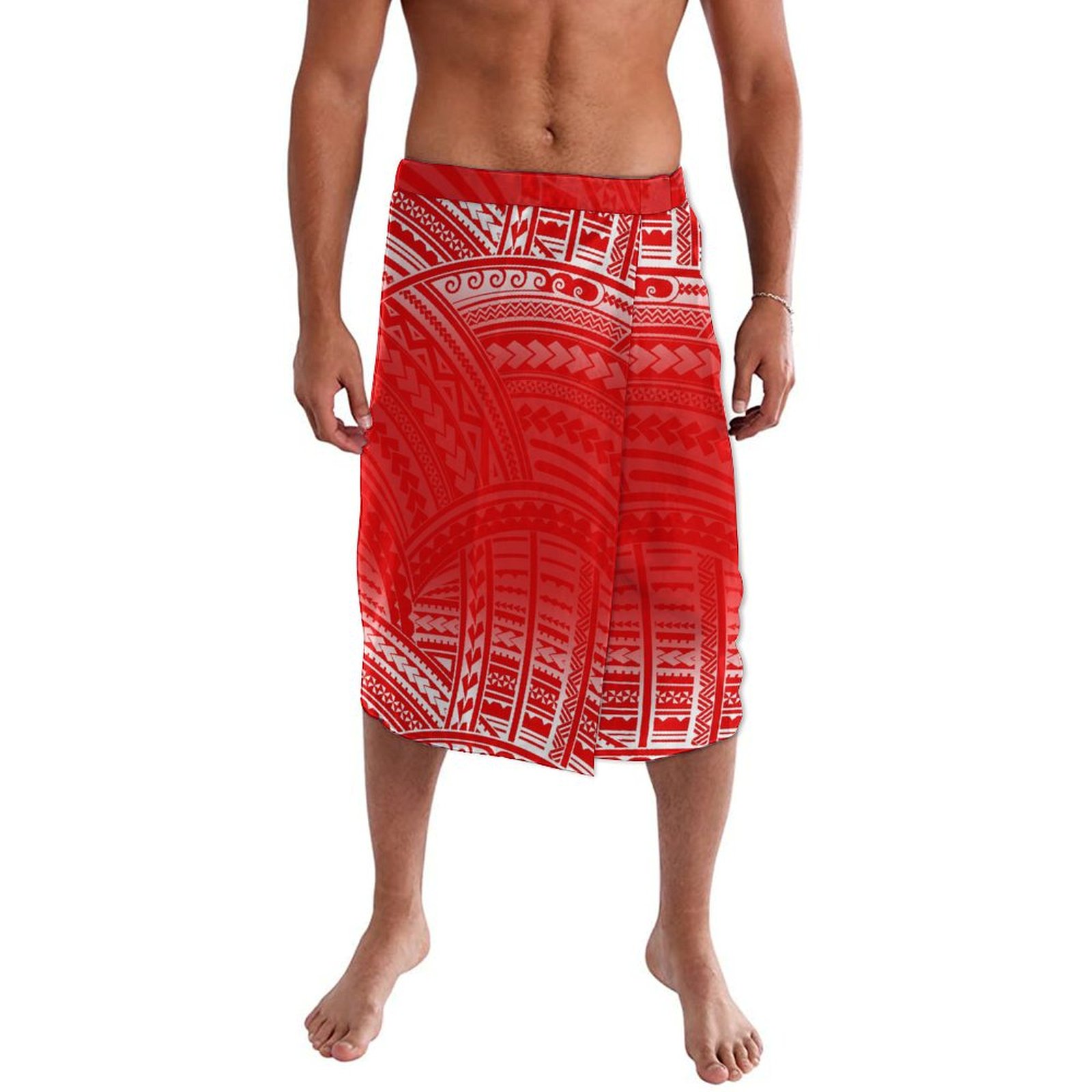 Sarong Men Wrap - Vestido cruzado de las islas polinesianas