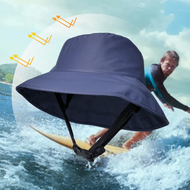 Packable Hat Nylon - Sombrero de Sol Impermeable de Ala