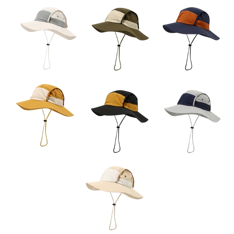 Packable Hat Nylon - Sombrero pescador plegable para exteriores, ancha,