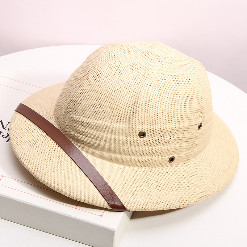 Bucket Hat Straw - Sombrero de gran tamaño 2026, sombrero