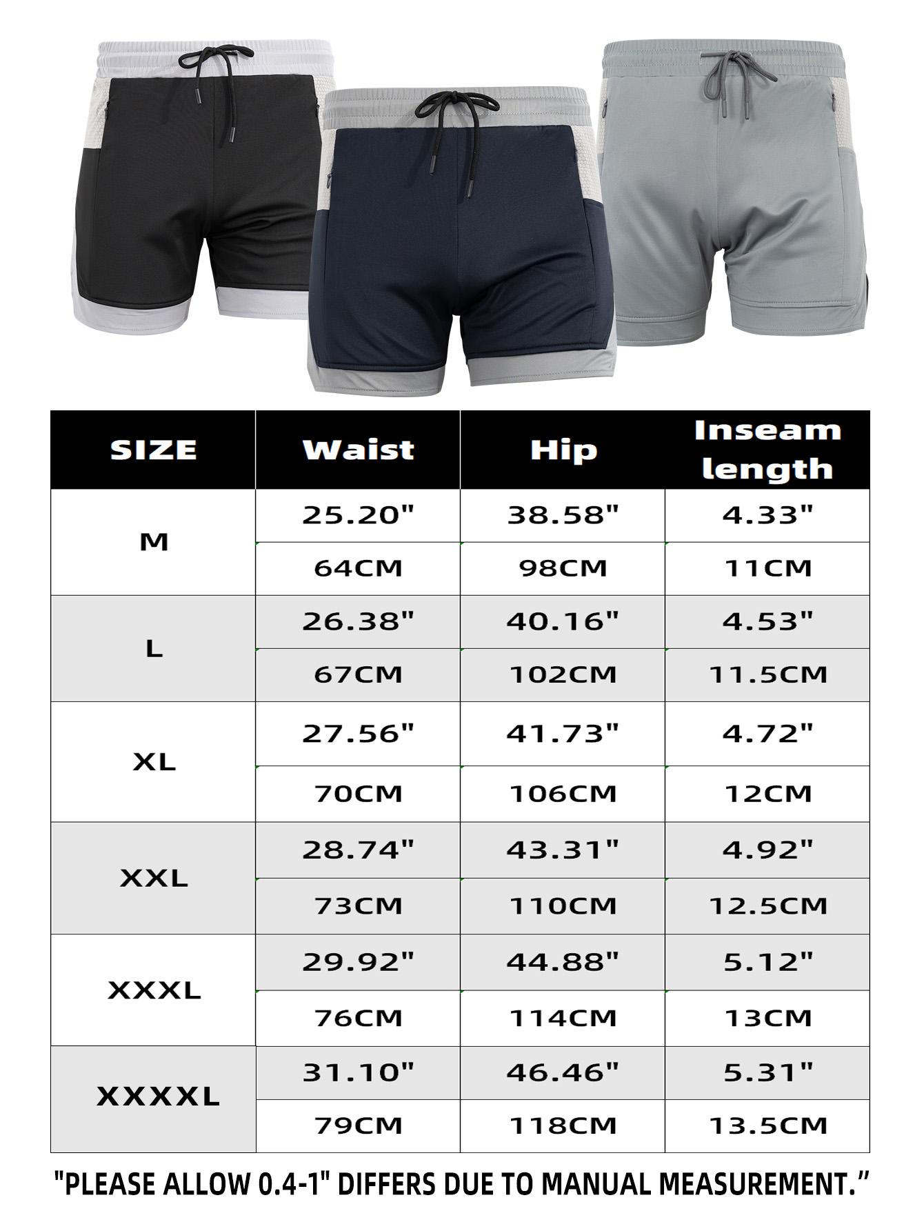 Pantalones Cortos Deportivos p - Swim Trunk Quick Dry reseña y precio