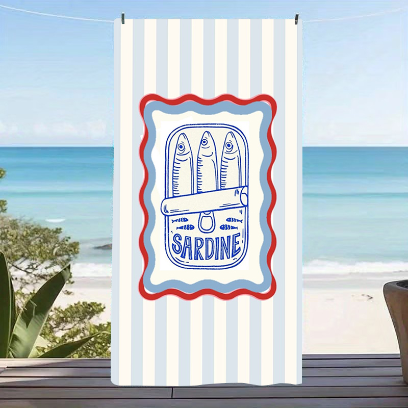 Toalla de playa de microfibra  - Beach Towel Large reseña y precio