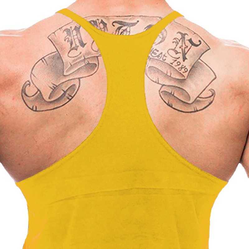 Camiseta con tirantes para gim - Tank Top Muscle reseña y precio