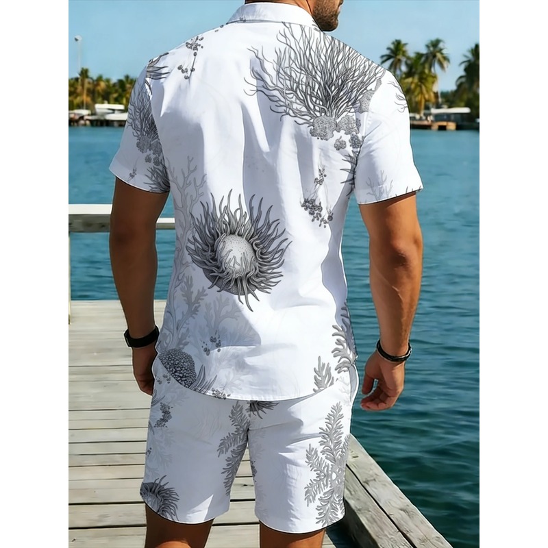 Conjunto de Camisa y Pantalone - Resort Shirt Floral reseña y precio