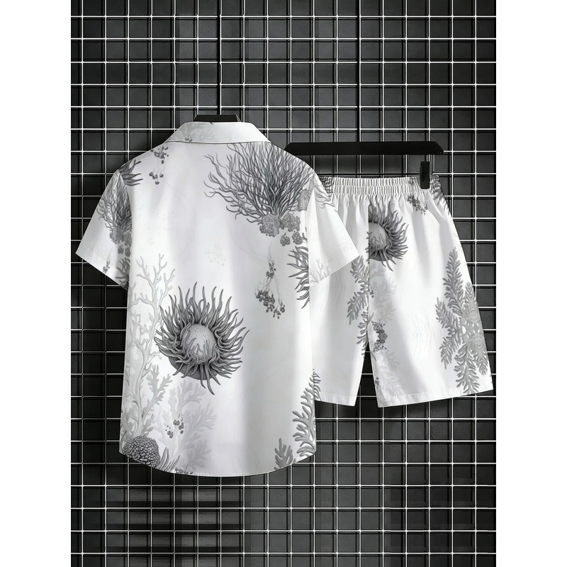 Conjunto de Camisa y Pantalone - Resort Shirt Floral reseña y precio