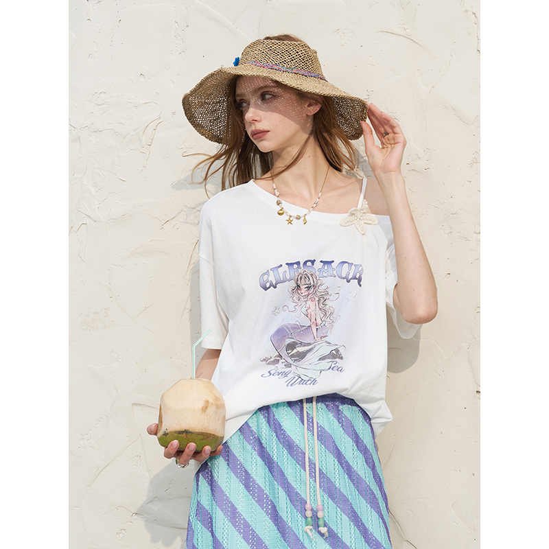 ELFSACK Conjunto de camiseta b - Tee Graphic Print reseña y precio