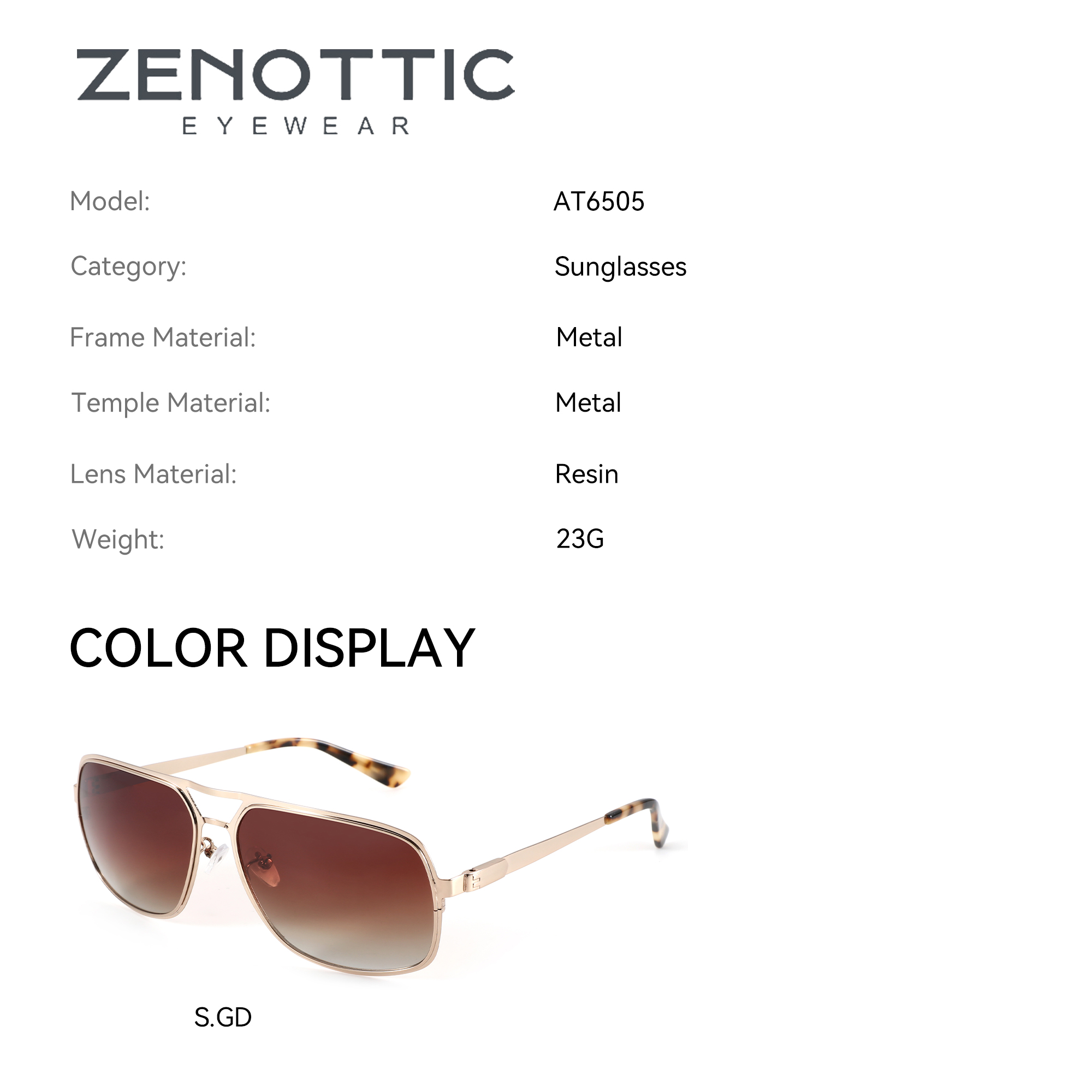 ZENOTTIC (tamaño XL) gafas de  - Sunglasses Aviator Polarized reseña y precio