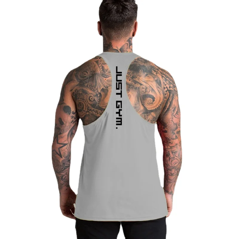 Camiseta de algodón para hombr - Tank Top Muscle reseña y precio