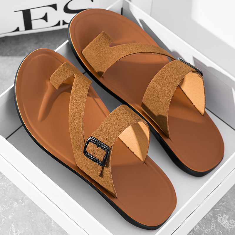 Sandalias de Cuero Hechas a Ma - Flip Flop Leather Men reseña y precio