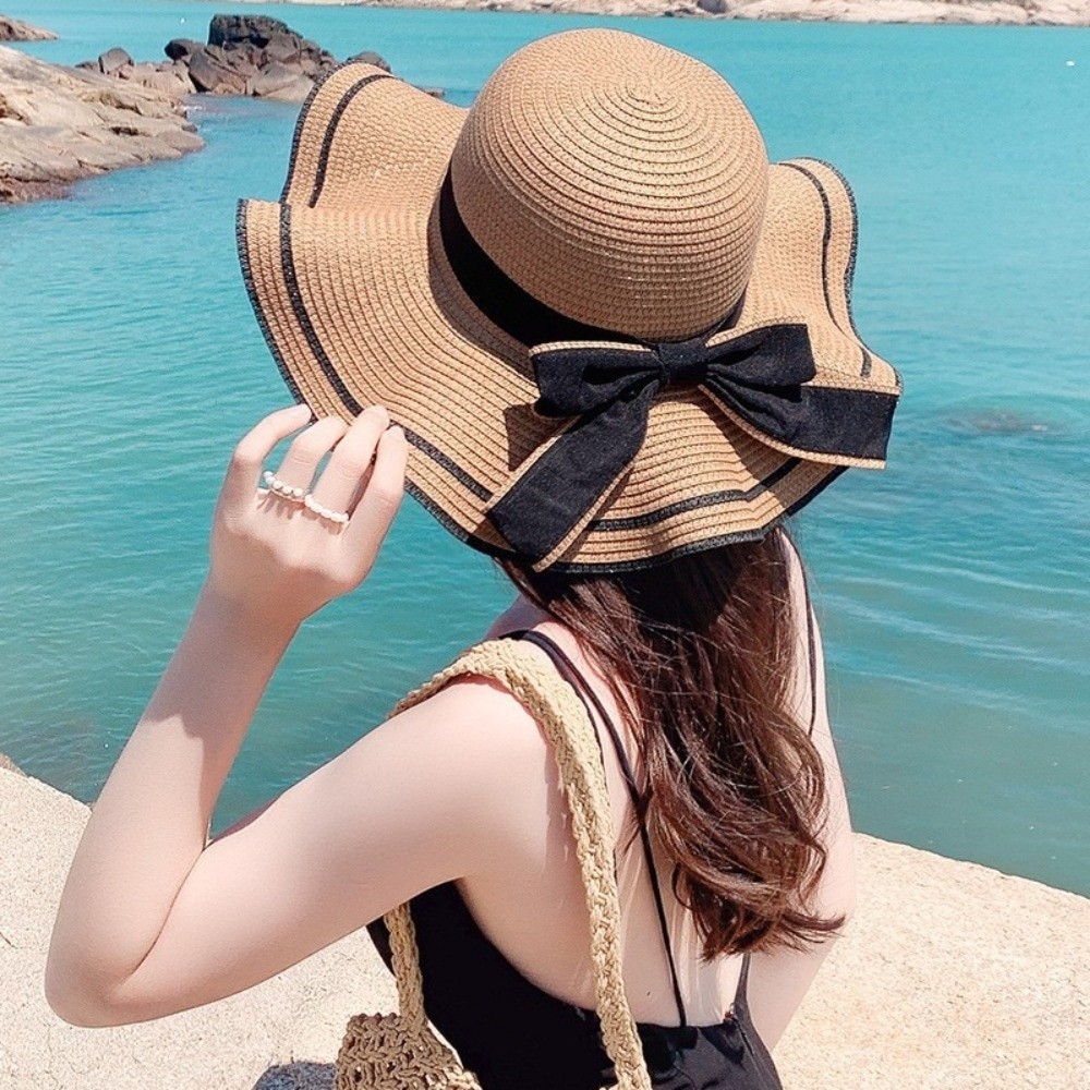 Sombrero de Sol Grande de Paja - Bucket Hat Straw reseña y precio