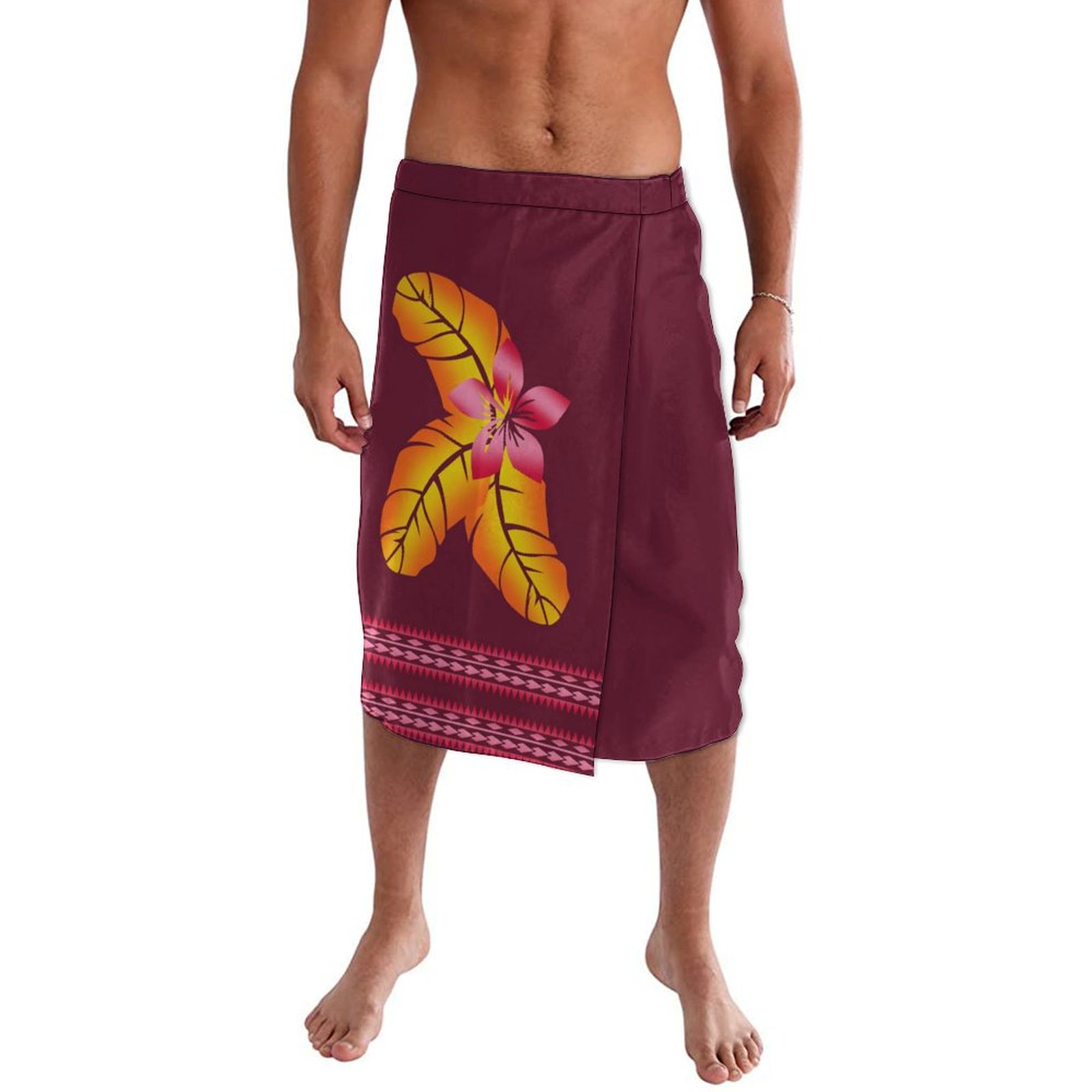 Vestido cruzado de las islas p - Sarong Men Wrap reseña y precio