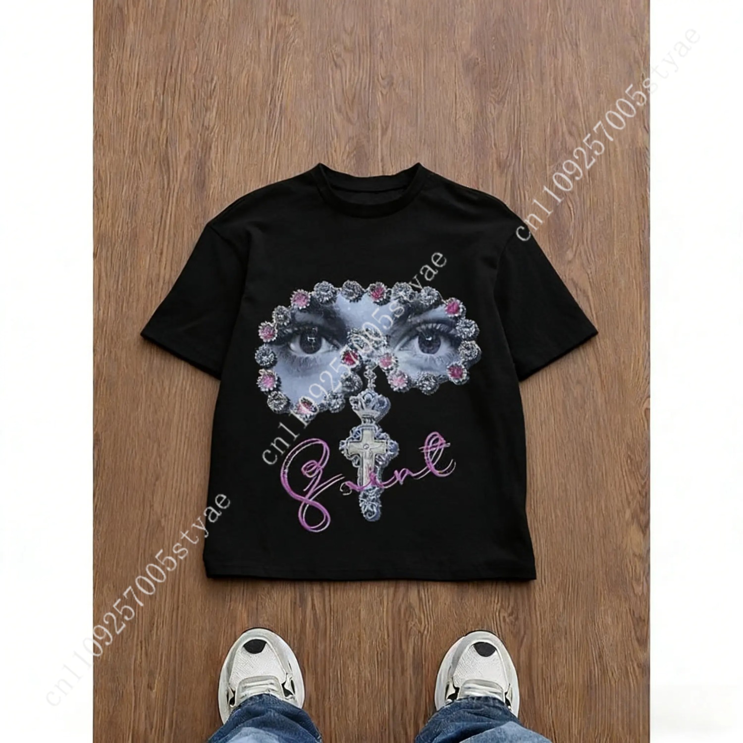 Camiseta holgada con estampado - Tee Graphic Print reseña y precio