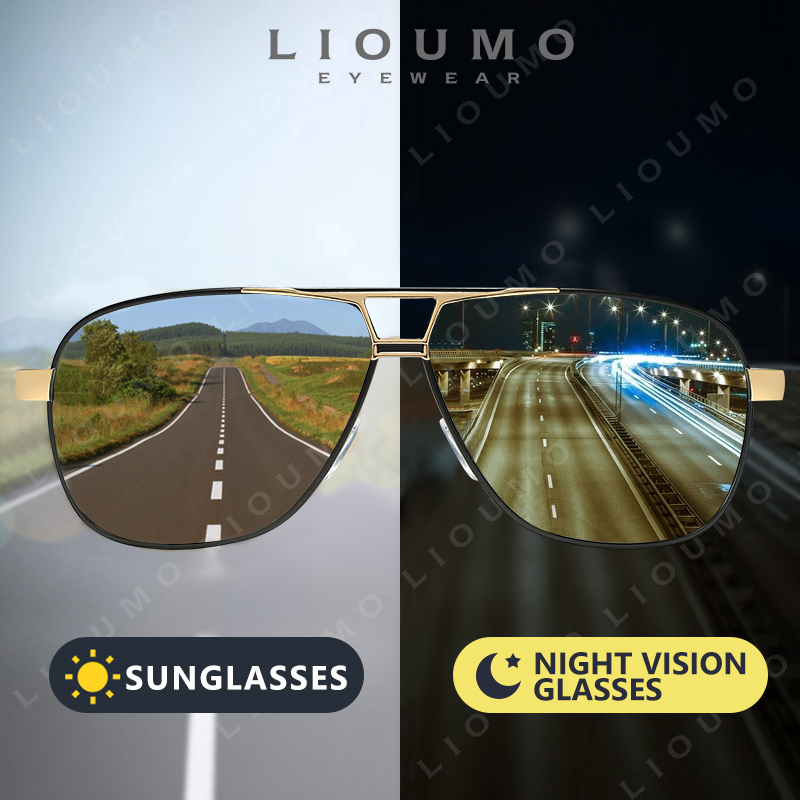 LIOUMO gafas de sol de aviació - Sunglasses Aviator Polarized reseña y precio