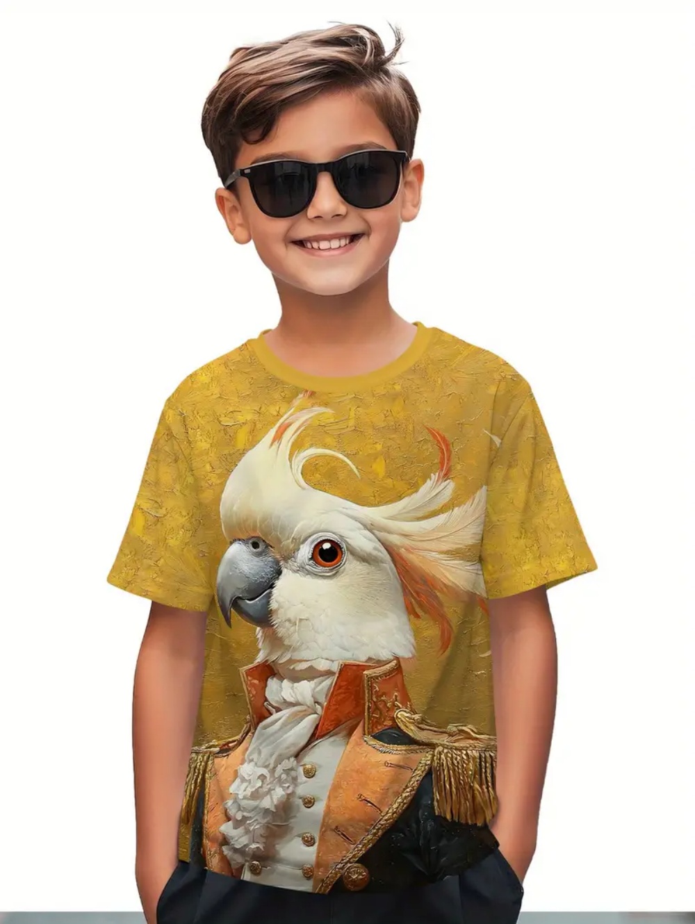 Camiseta de Manga Corta con Es - Tee Graphic Print reseña y precio