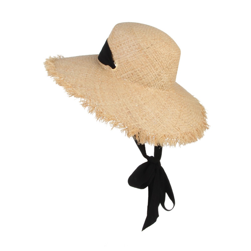 Nuevo Sombrero de paja de ala  - Bucket Hat Straw reseña y precio