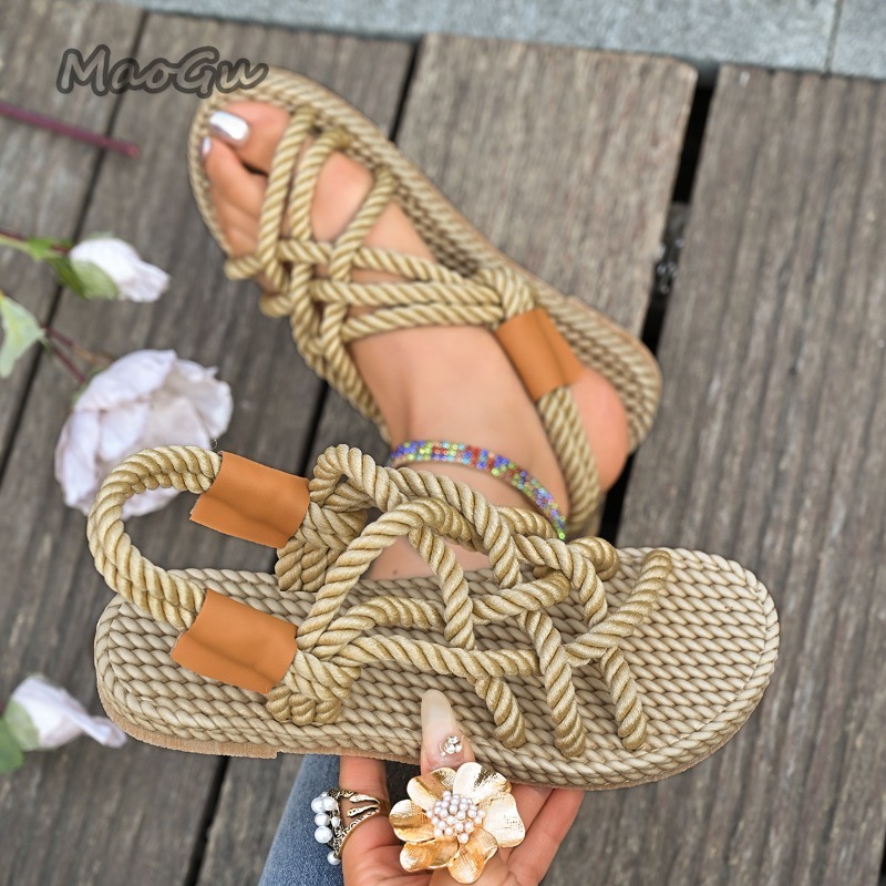 Sandalias Planas de Cuerda Tre - Espadrille Slip On reseña y precio