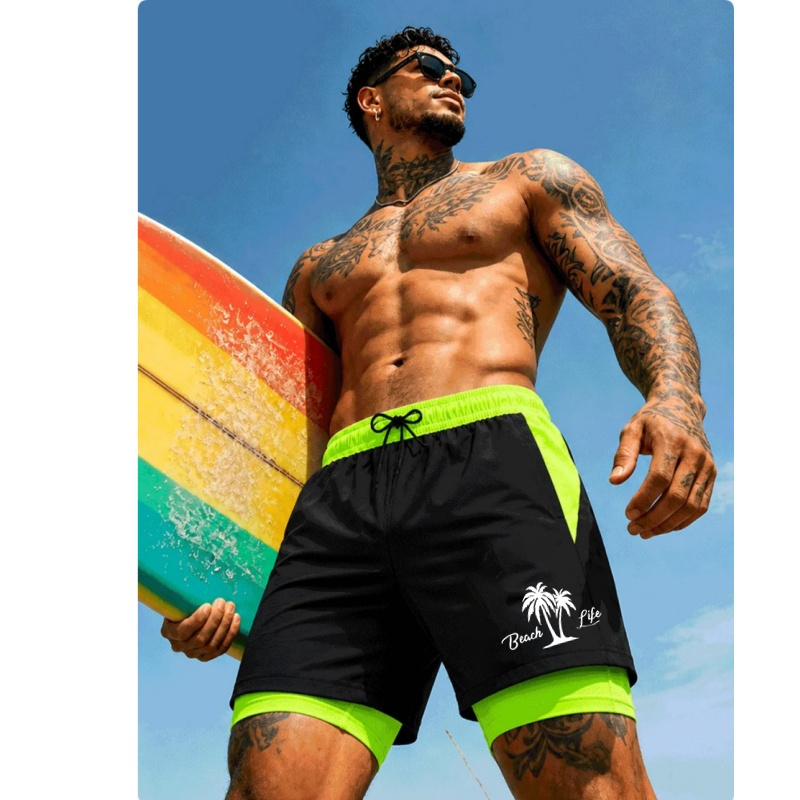 Pantalones cortos de playa lig - Trunks Board Surf reseña y precio