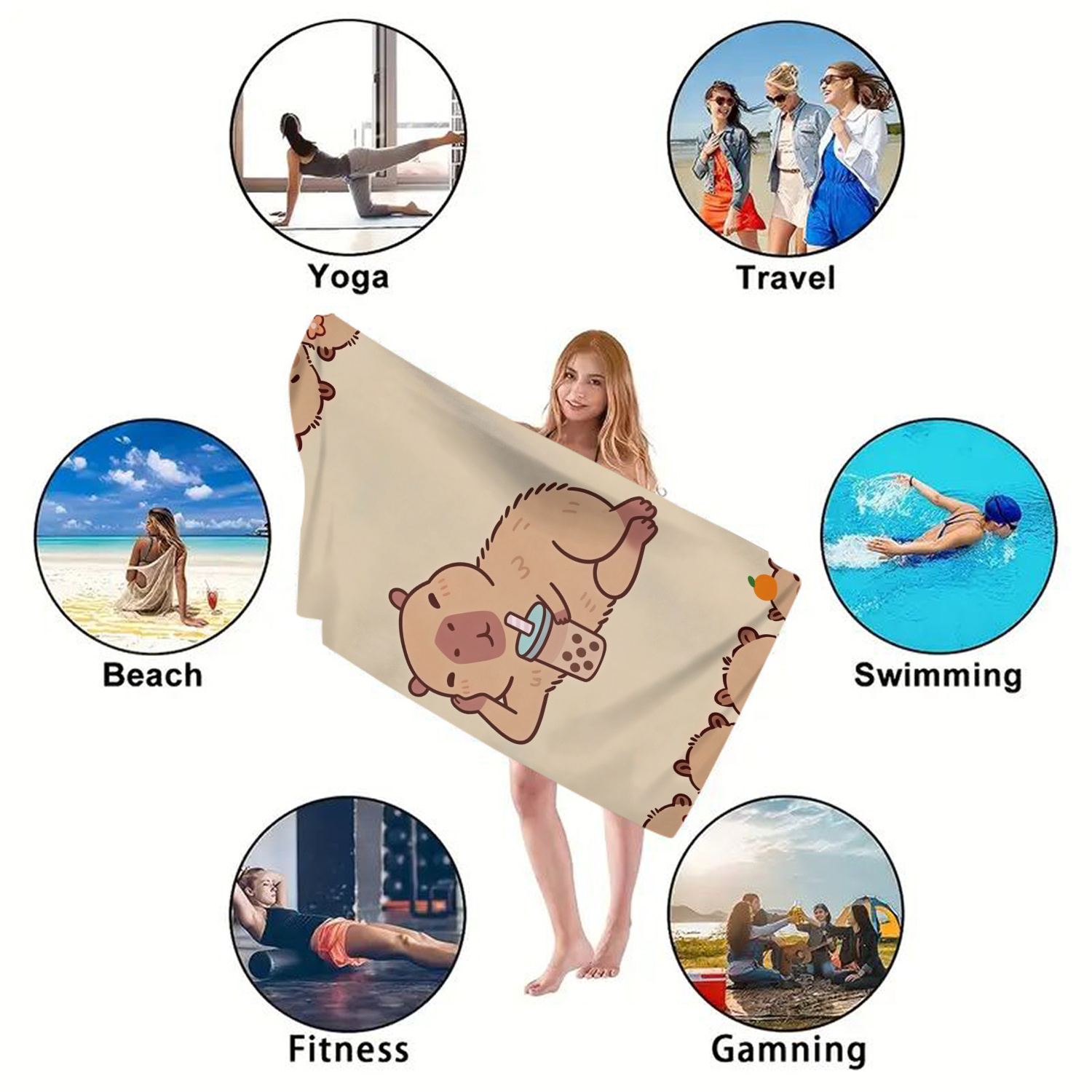Toalla de Playa Extra Grande - - Beach Towel Large reseña y precio