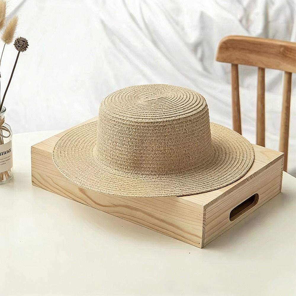 Sombrero de Paja de Ala Ancha  - Bucket Hat Straw reseña y precio