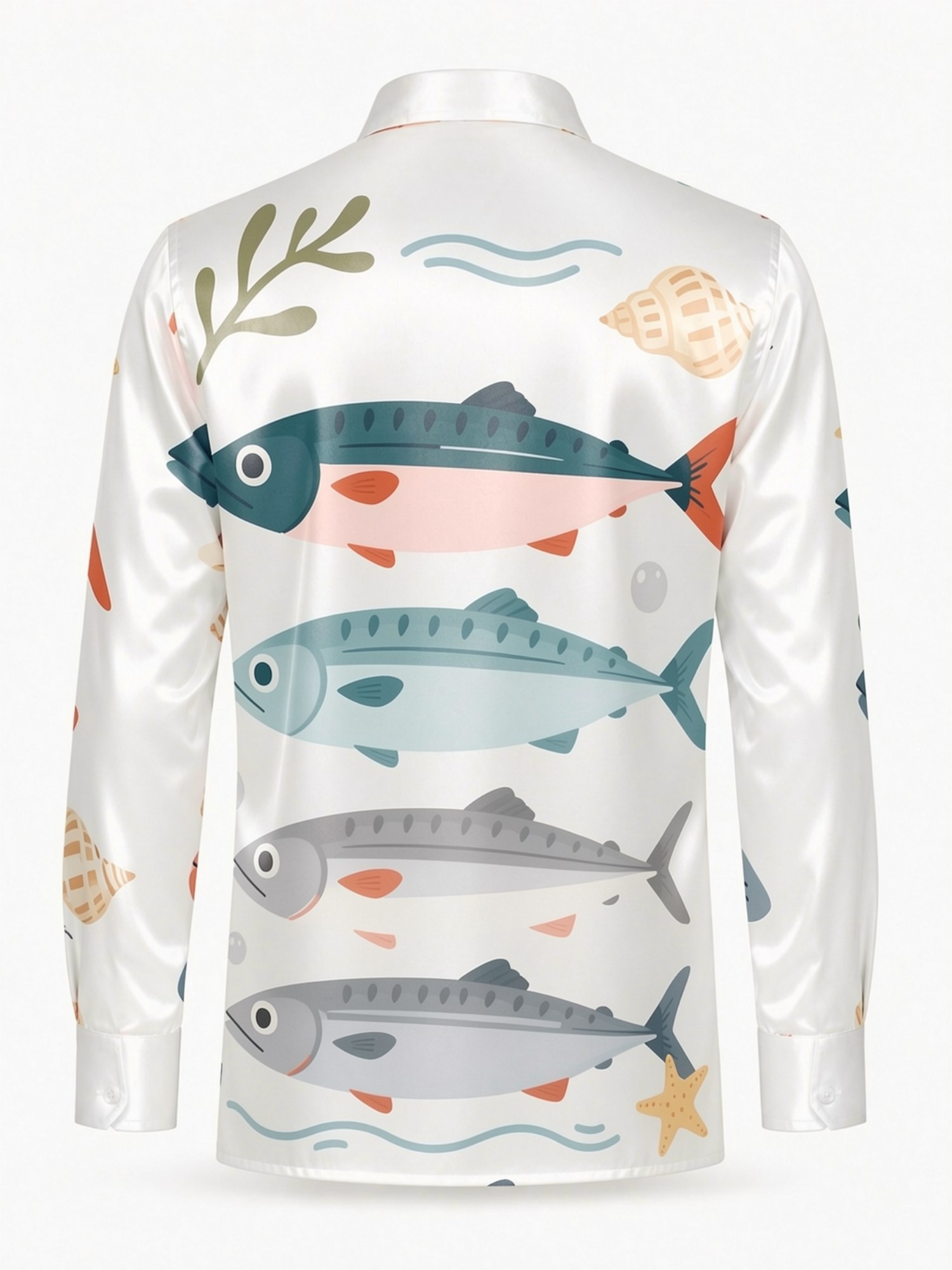 Camisa de Satén de Lujo para H - Resort Shirt Floral reseña y precio