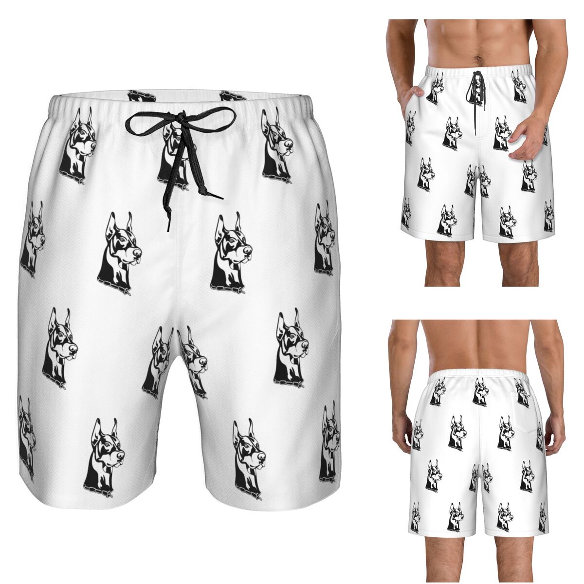 Pantalones Cortos de Playa con - Swim Trunk Quick Dry reseña y precio